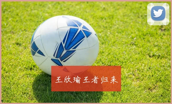 王欣瑜王者归来