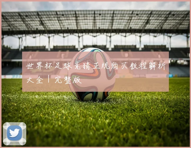 世界杯足球竞猜正规购买教程解析大全｜完整版