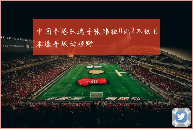 中国香港队选手张玮桓0比2不敌日本选手坂诘姬野
