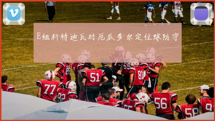 E组科特迪瓦对厄瓜多尔定位球防守